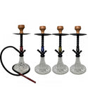 1011.2HK-CH011 19 inch Chelax Twist & Lock clear hookah