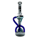 1933 | WP: 9.5 Recycler rig | Green | Black | Teal | Transparent Black