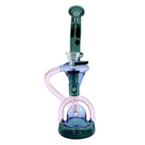 1933 | WP: 9.5 Recycler rig | Green | Black | Teal | Transparent Black