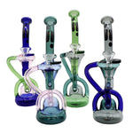 1933 | WP: 9.5 Recycler rig | Green | Black | Teal | Transparent Black