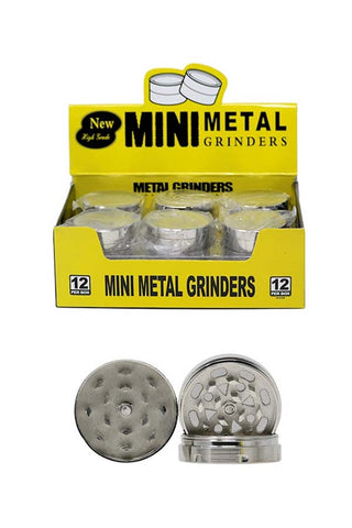 844.5 | GR844 3-Piece NO LOGO Mini Metal Grinder