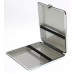 020 | Cigarette Case - Metal W/Leather - 20 King Size