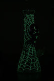 030 ST030 12.5 inch NICE GLASS 3D-Wrap Glow-In-The-Dark Venom Beaker