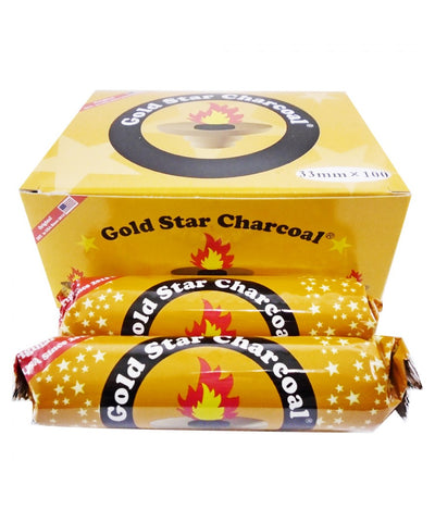 331 | 10 Rolls Gold Star Charcoal 33mm