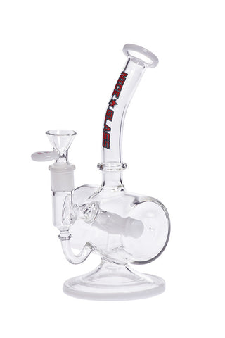 546 | XY546 9-inch NICE GLASS Inline Bubbler