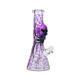 030 ST030 12.5 inch NICE GLASS 3D-Wrap Glow-In-The-Dark Venom Beaker